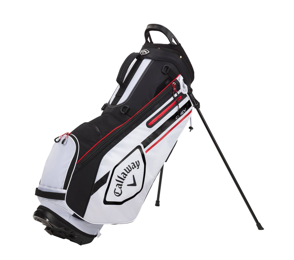 White Black Red Golf Stand Bag L370