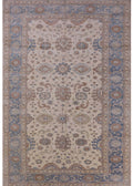 Khaki Rose Pink Oriental Area Rugs, 2' x 4' Y6784