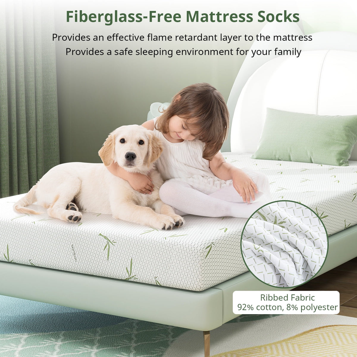 8 inch Memory Foam Twin Mattress P7345