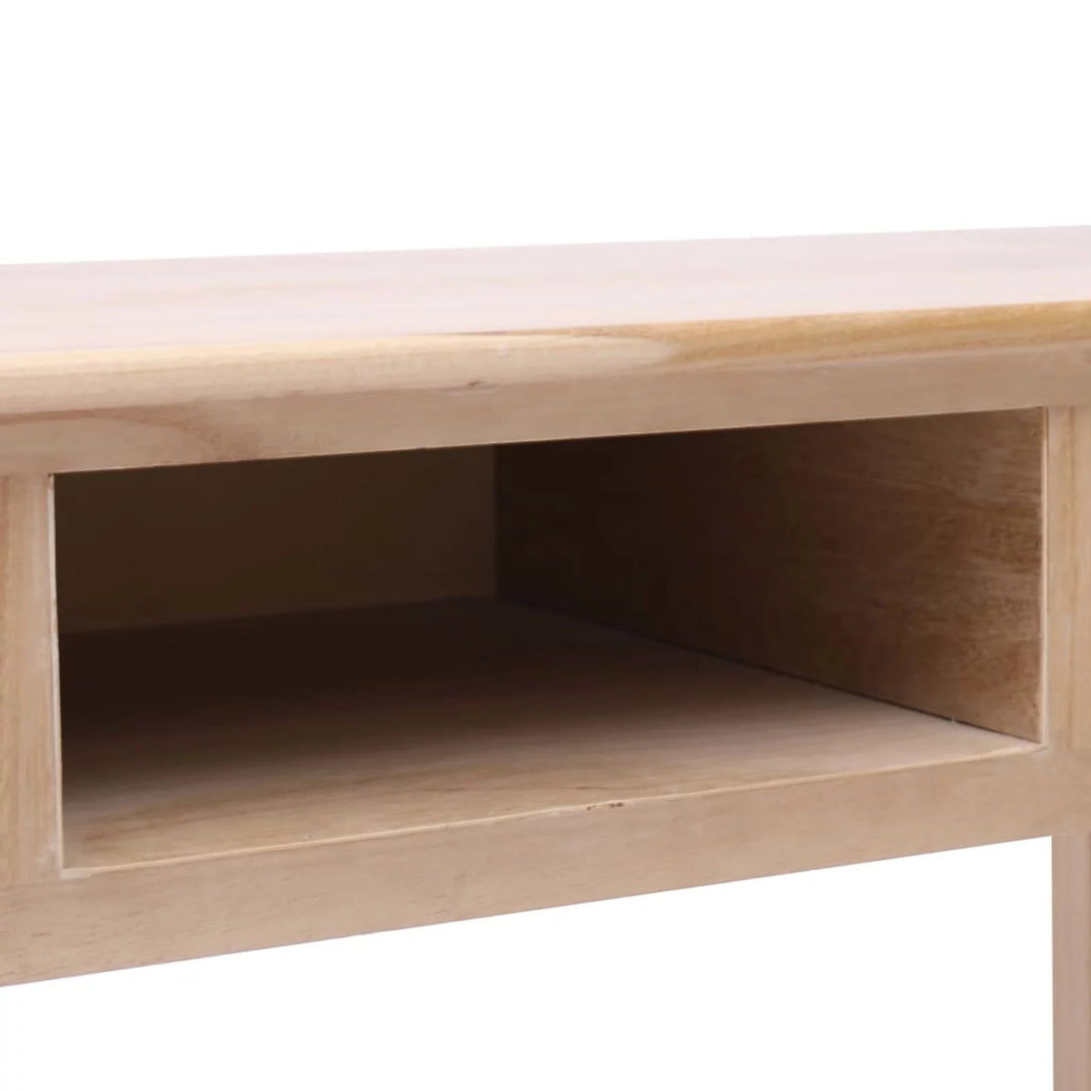 Writing Desk with 2 Storage Drawers Wood Study Table A66369