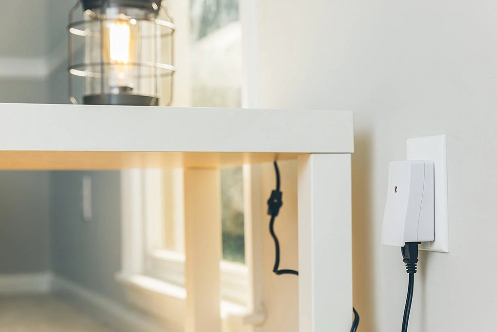 White Indoor Wireless Remote Control with 3 Outlets I553