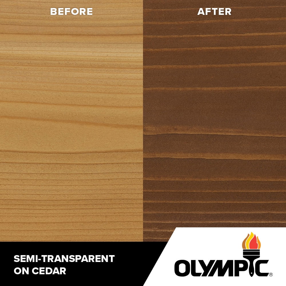 5 gal. Teak Semi-Transparent Exterior Stain and Sealer C4328
