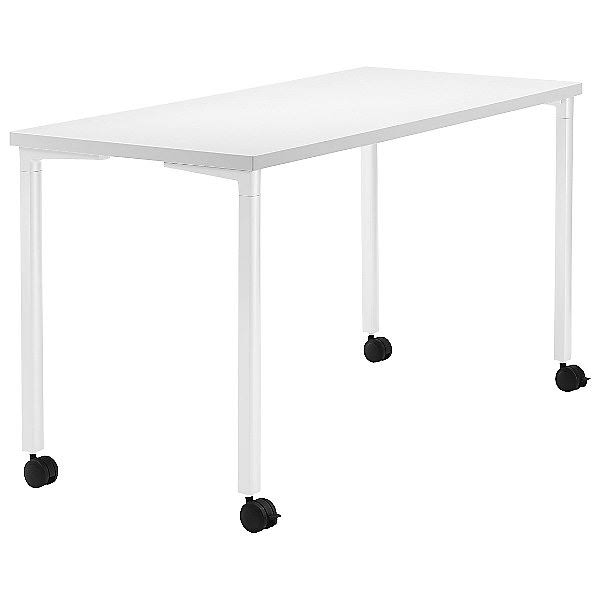 White Rectangular Table F95558