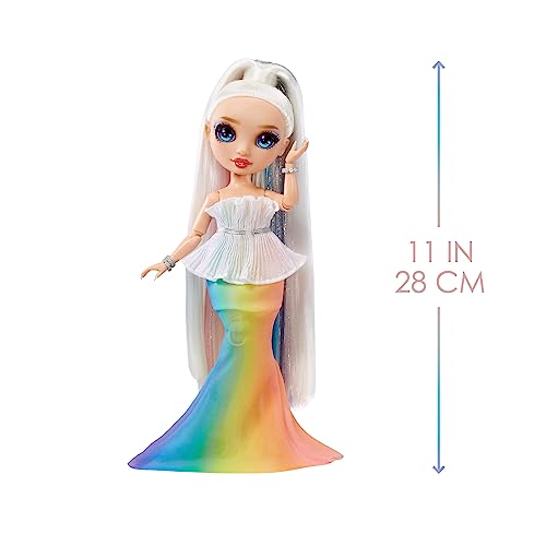 Rainbow 11” Fashion Doll and Playset with 2 Complete Doll Outfits and Fashion Play Accessories T85417