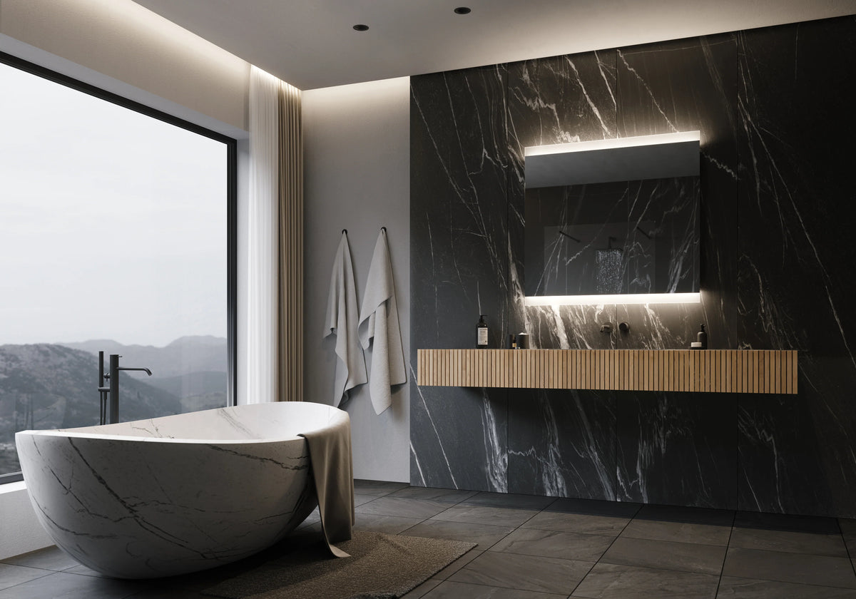 40 x 35 Rectangle Backlit Mirror 3000K M619