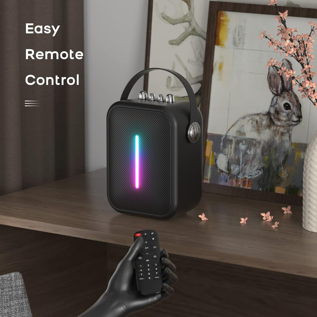 60W Portable Bluetooth Speaker with LED Lights Z839487