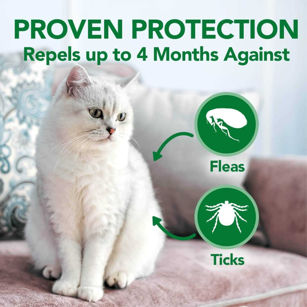 Flea & Tick Repellent Collar for Cats N48093