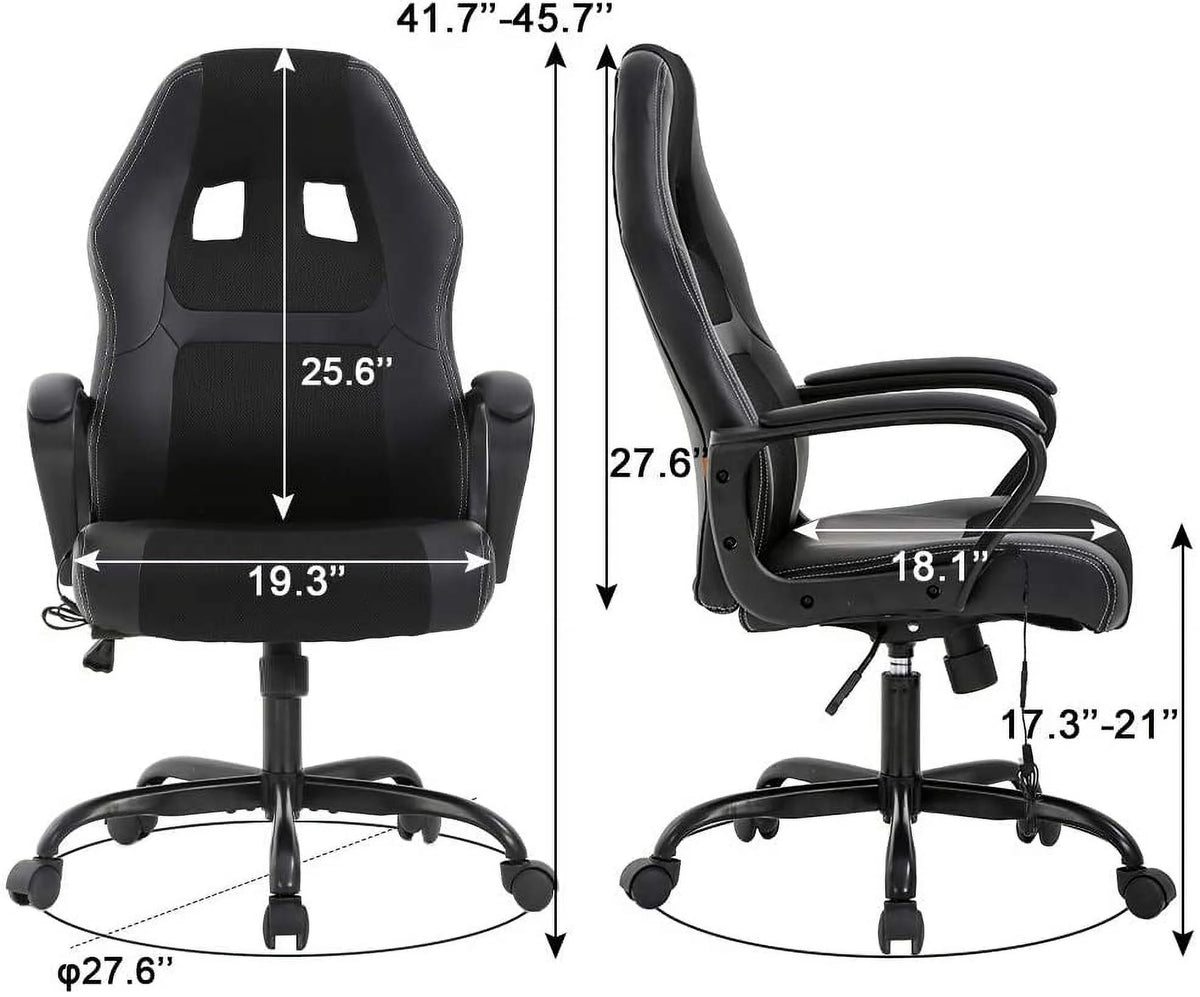 Black Executive Chair with Lumbar Support Z4073
