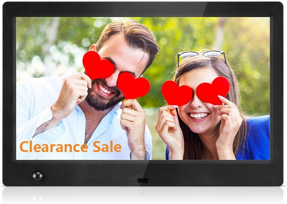 10 Inch Digital Picture Frame with Remote Control Black V56016