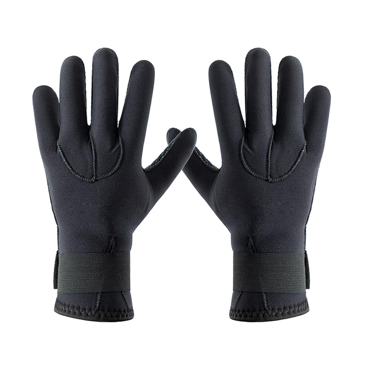 3mm Neoprene Five Finger Wetsuit Gloves N42847
