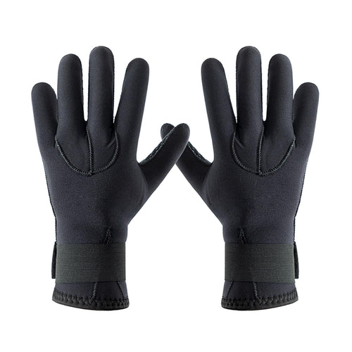3mm Neoprene Five Finger Wetsuit Gloves N42847