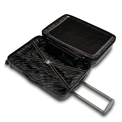 Purple Haze Expandable Hardside Carry-on Luggage with Spinner Wheels H779