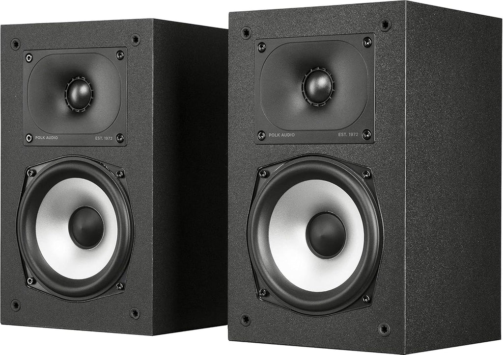 Pair of Midnight Black Bookshelf or Surround Speakers D86867