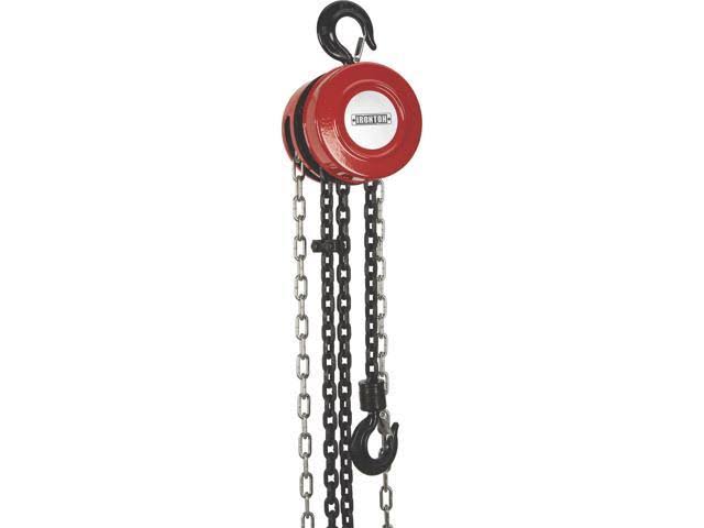Manual Chain Hoist 1100-Lb. Capacity 10ft. Lift W183