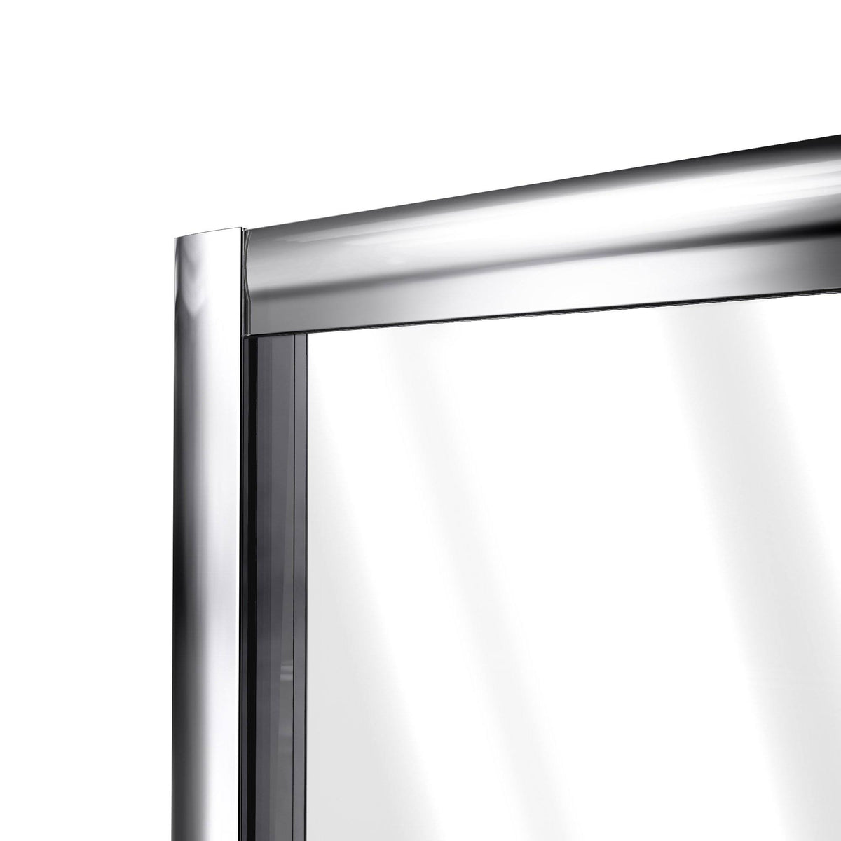 Semi-Frameless Pivot Shower Door in Chrome Y6374