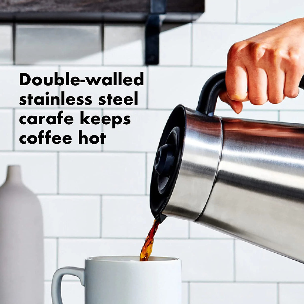 9 Cup Stainless Steel Coffee Maker Y47057