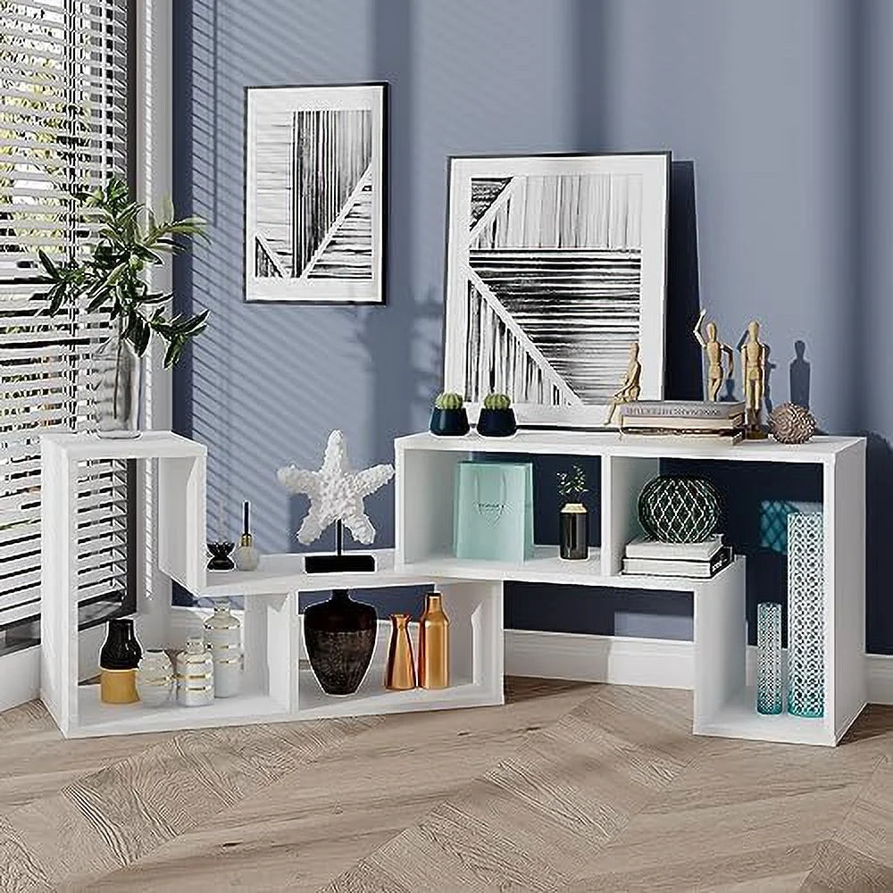 50 55 60 65 Inch TV Stand with Open Shelves N650