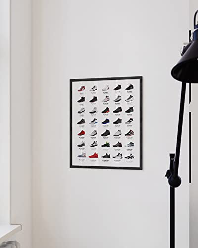 Sneaker Posters 12”x16” Unframed V939
