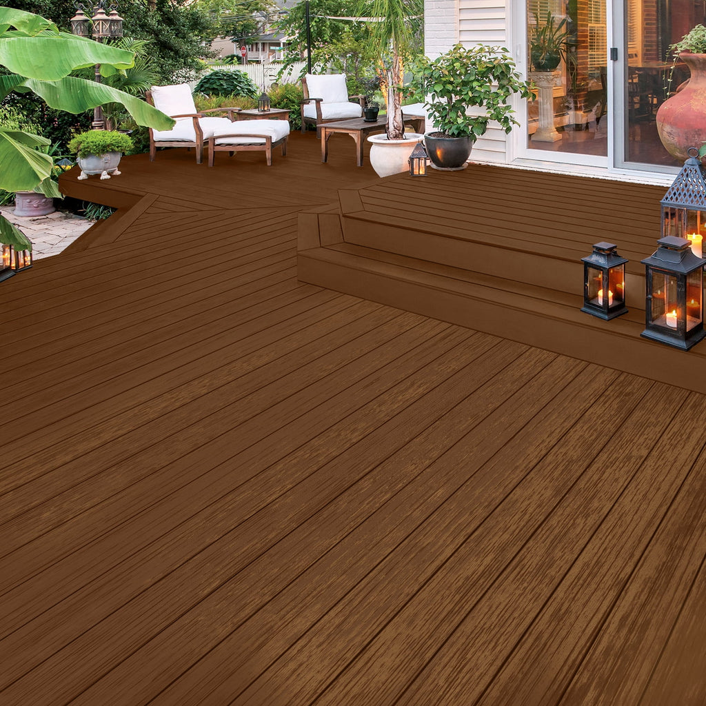 5 gal. Teak Semi-Transparent Exterior Stain and Sealer C4328