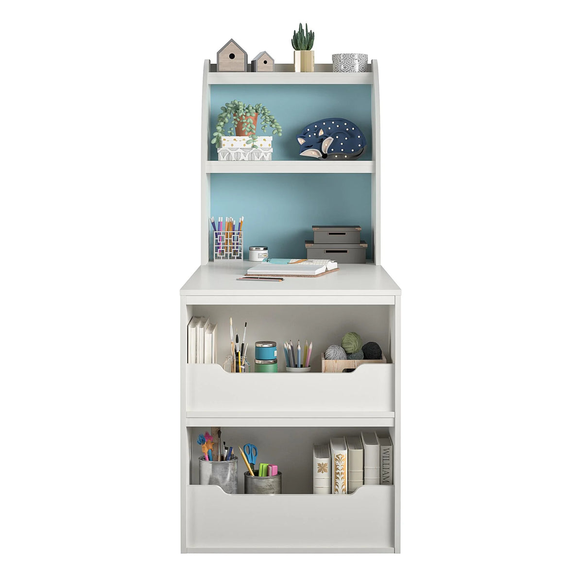 White Kids Craft Desk B182090