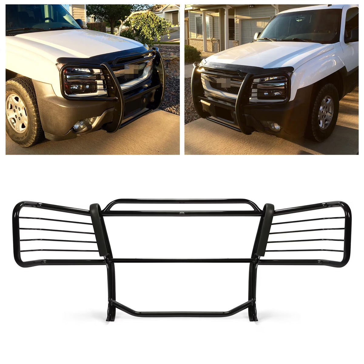 Front Bumper Brush Grill Guard for Chevy Avalanche Tahoe Suburban 1500 F34693