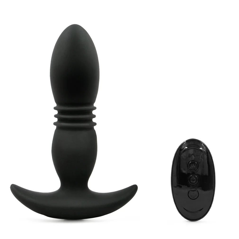 2in 1 Prostate Massager 7 Thrusting Modes Waterproof Y954265