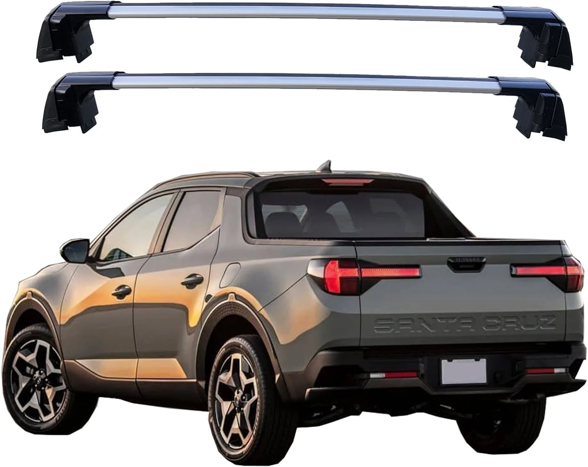 Lockable Roof Rack Crossbars with Flush Side Rails P625318