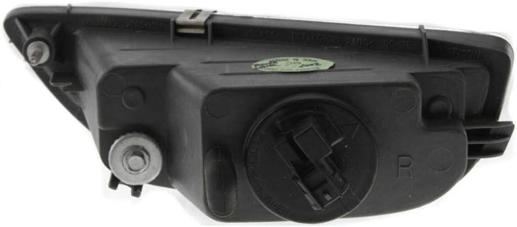 Fog Light Assembly Driver and Passenger Side with Bulbs W515
