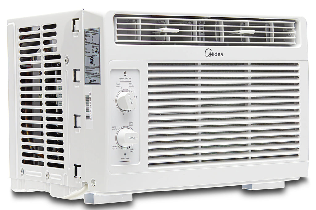 5,000 BTU 150 Sq Ft Mechanical Window Air Conditioner, White V3444