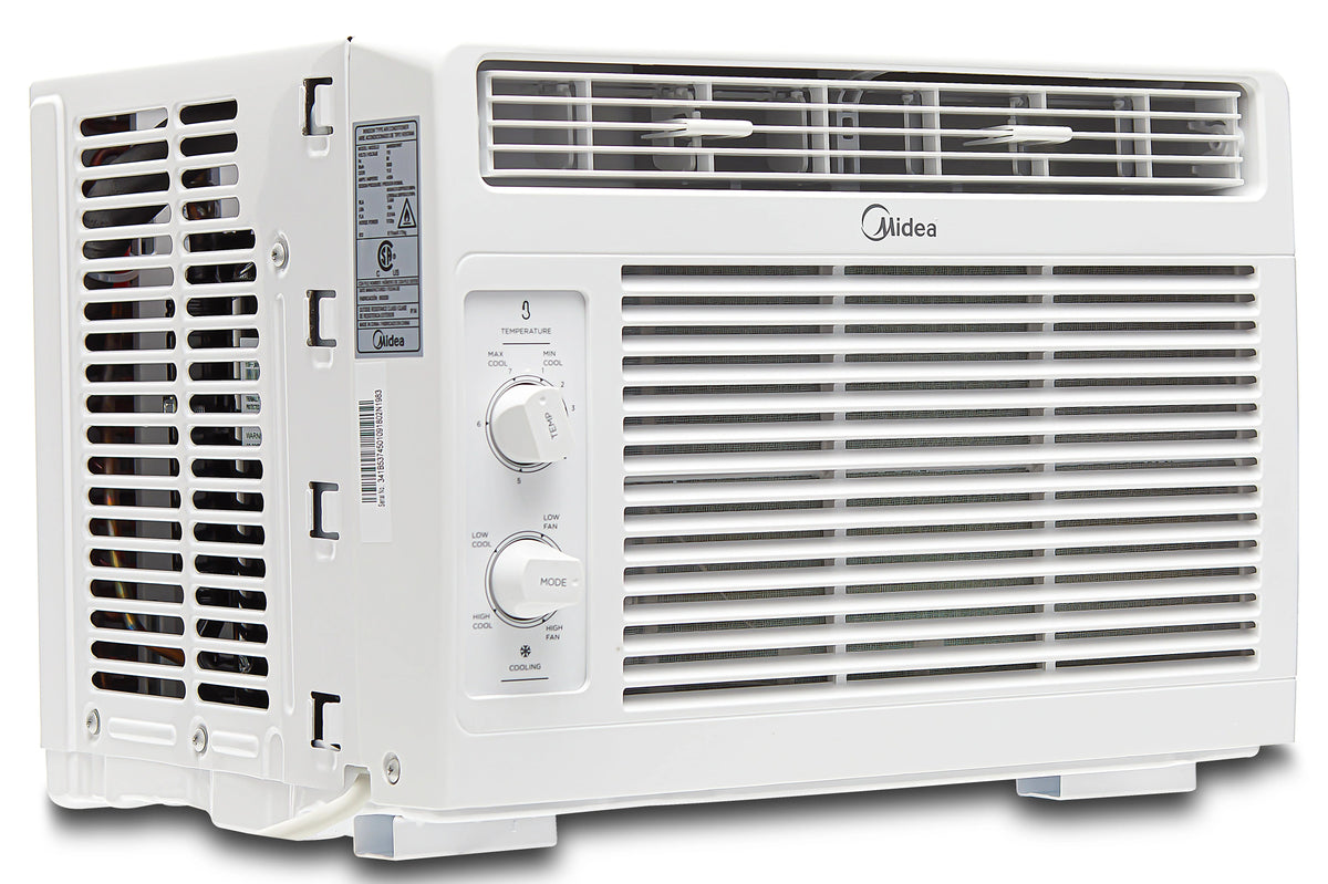 5,000 BTU 150 Sq Ft Mechanical Window Air Conditioner, White V3444
