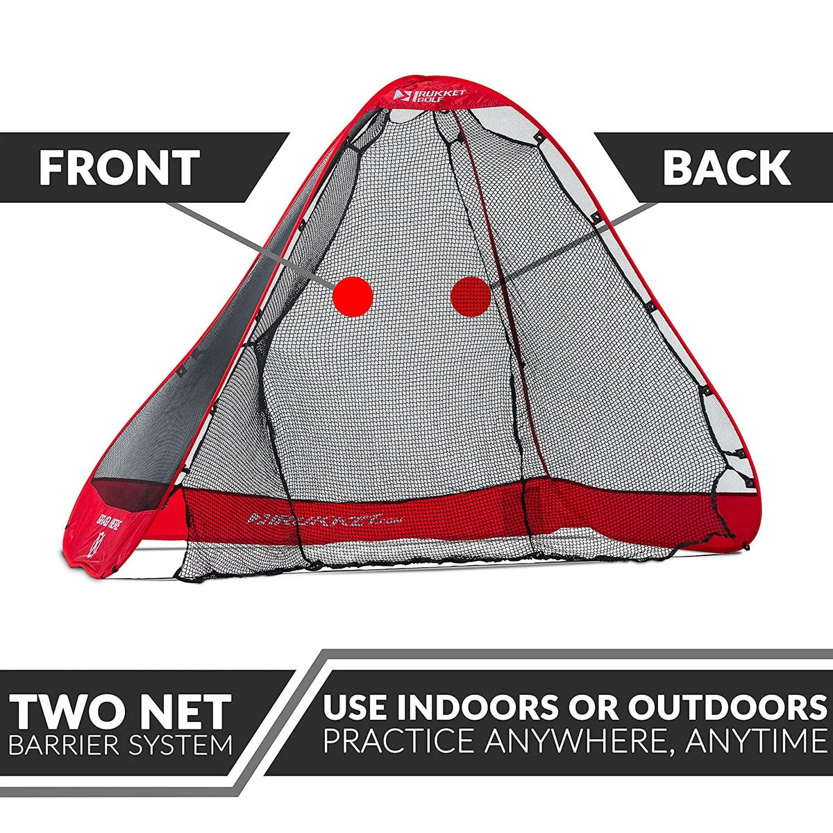 Pop-up Golf Net with Ball Return Z6835