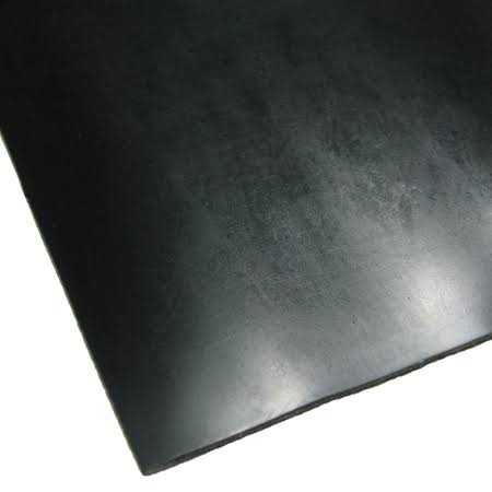Cloth Inserted SBR 70A Black 3/16x22 Thick x 3ft W W520