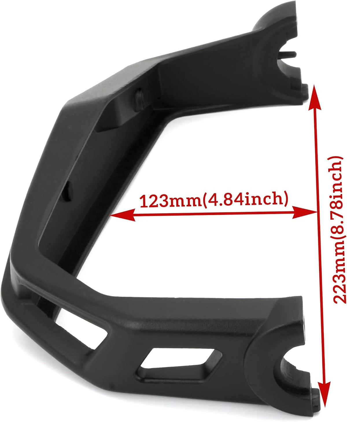 Black Aluminum Hand Guards Protector Kit (2PCS) K22037