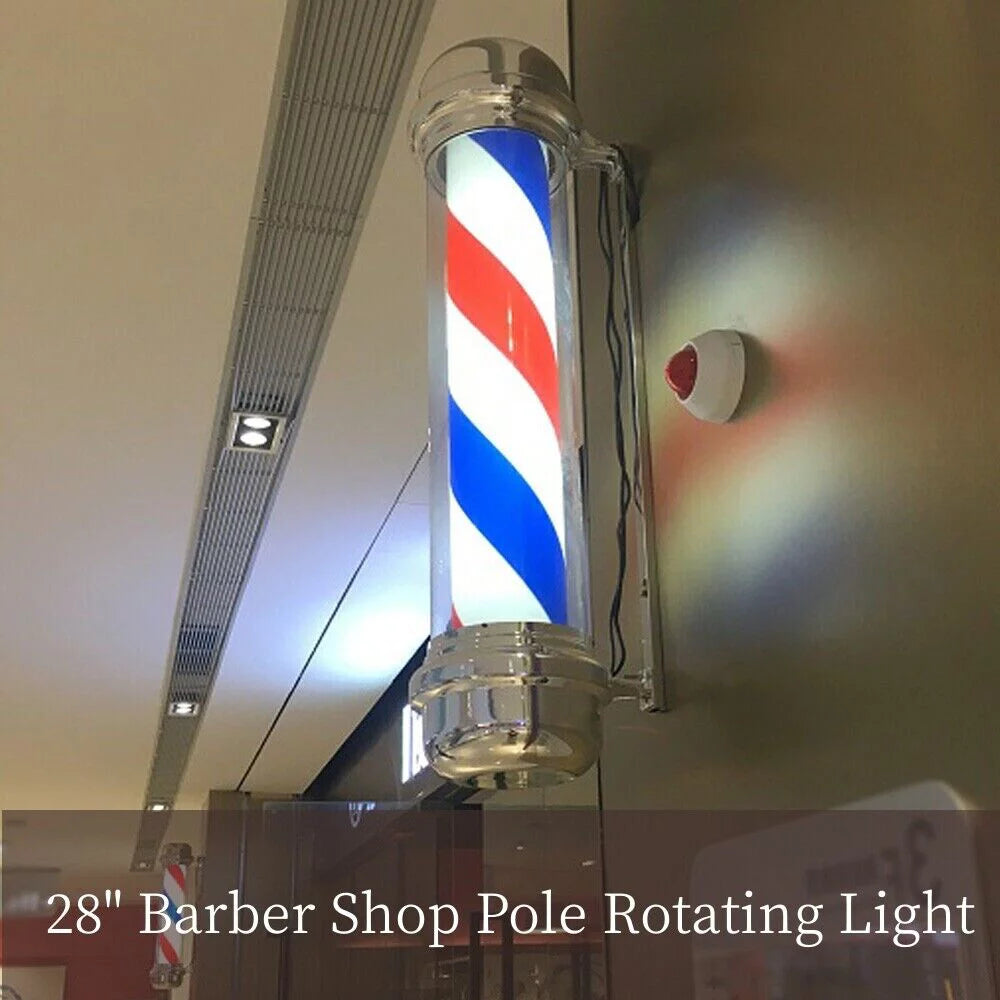 28" LED Barber Pole Light C244359