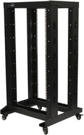 4-Post Open Frame Server Rack with Casters W111