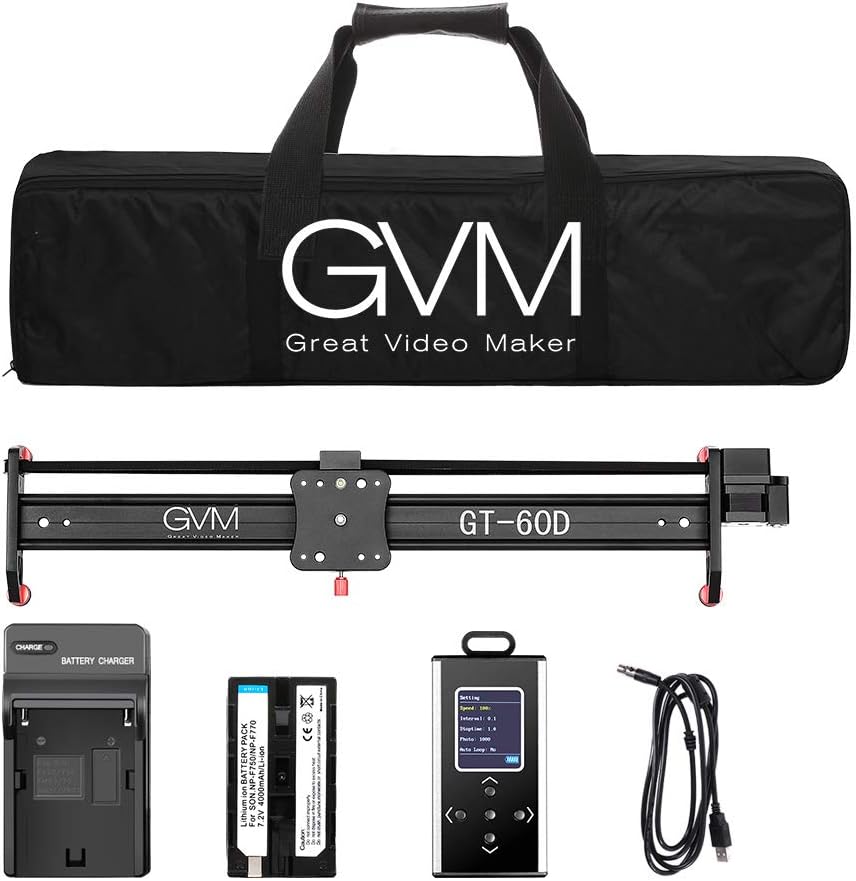 Motorized Camera Slider Video Rail Track Dolly with Controller Z40843