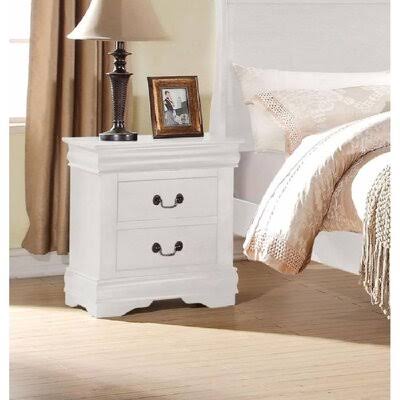 White Nightstand T164