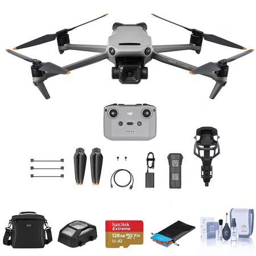 Mavic 3 Classic Drone with RC-N1 Remote Controller Bundle with 128GB microSD Card W5032