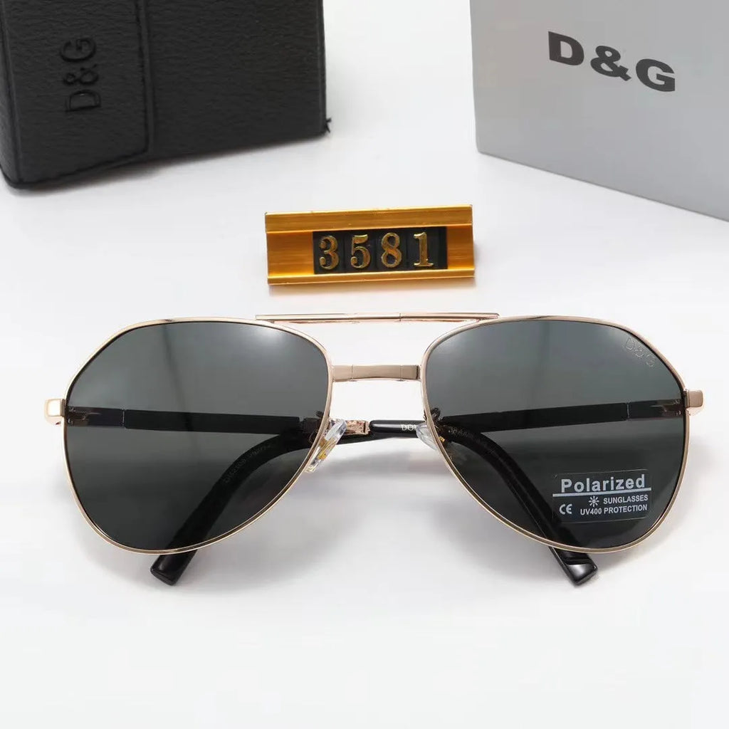 Folding Box Sunglasses Polarizer Y725