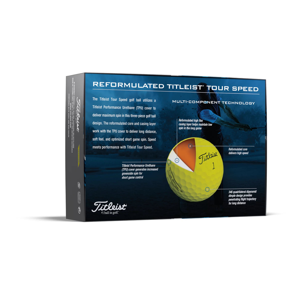 White 12 Pack Golf Balls X729