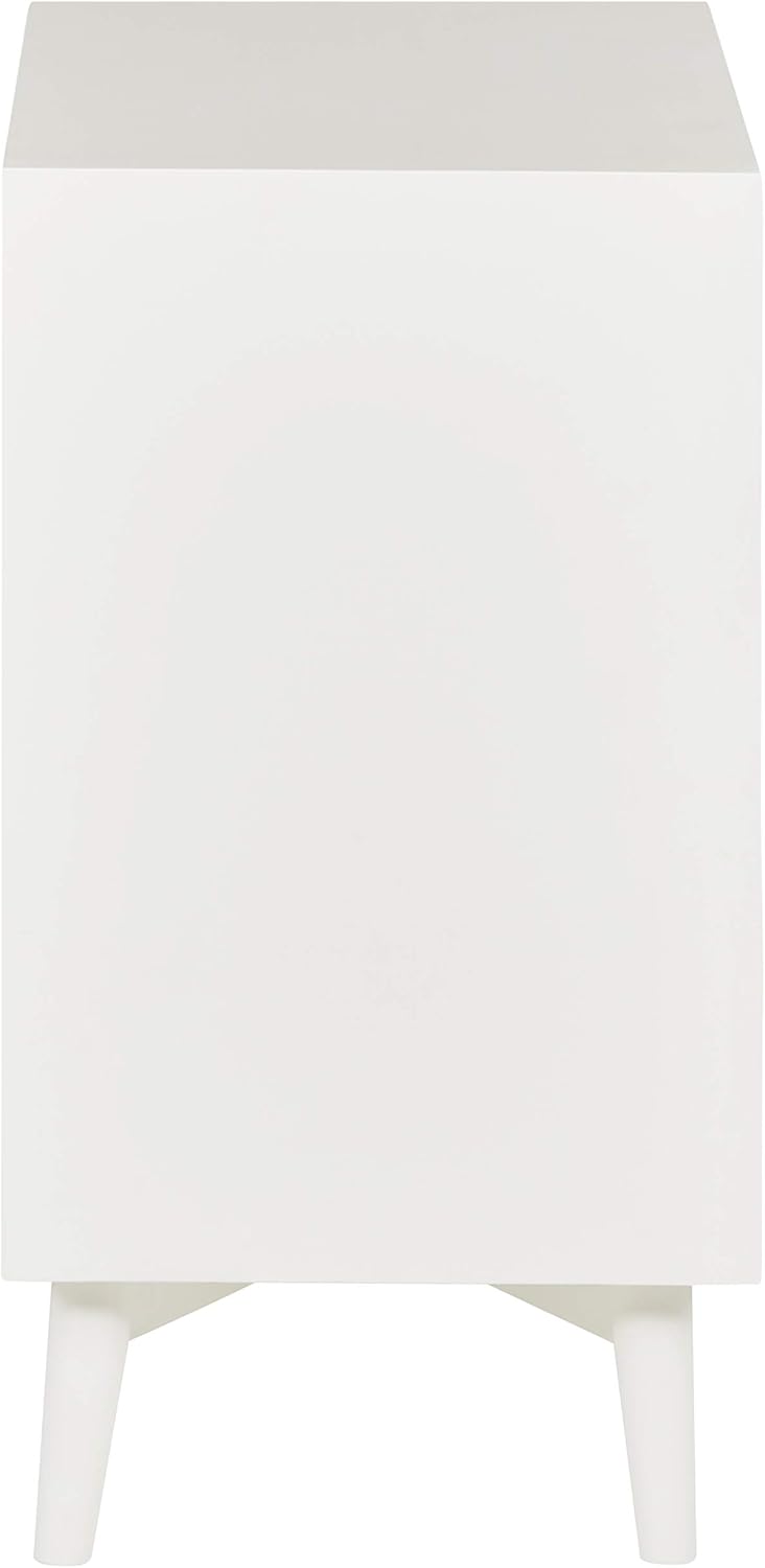 White Media Storage Cabinet L342160