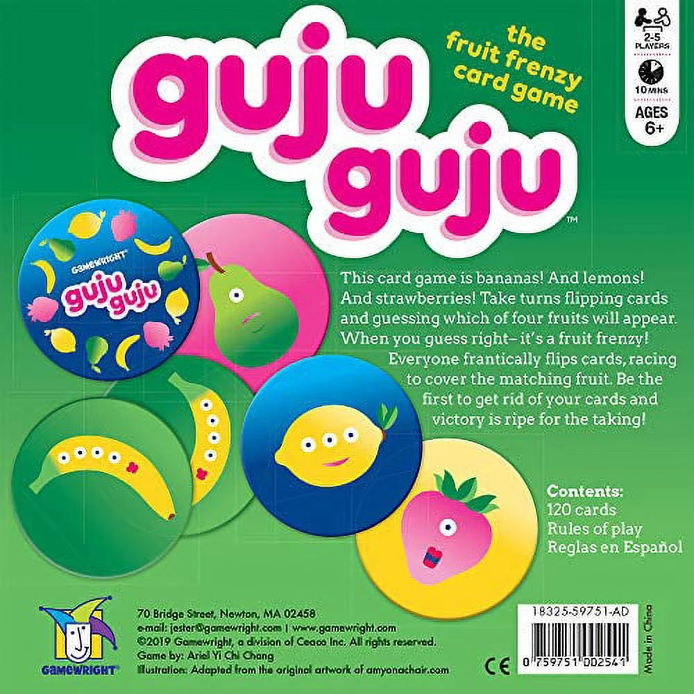 Fruit Frenzy Card Game V34259