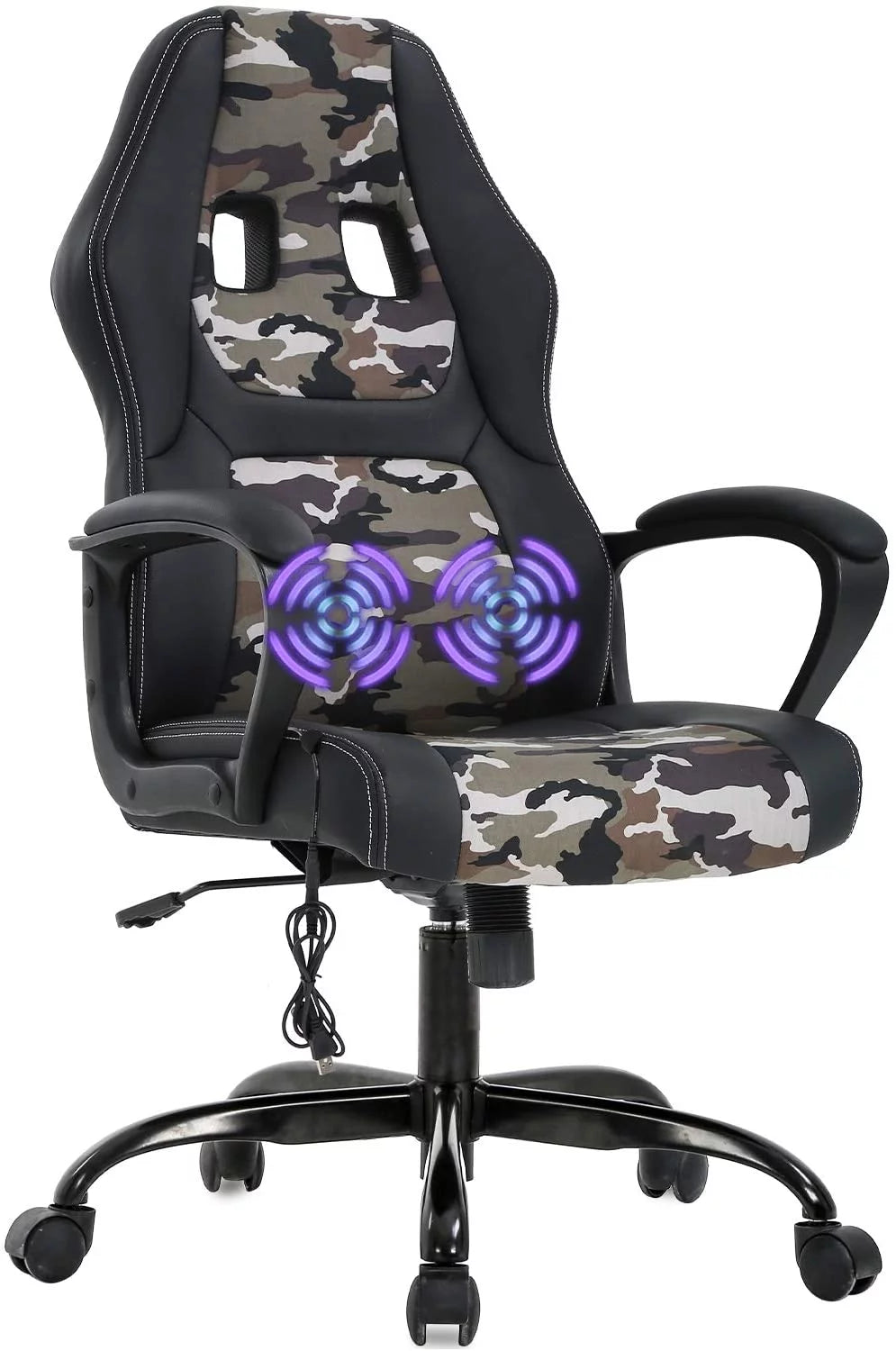 Black Executive Chair with Lumbar Support Z4073