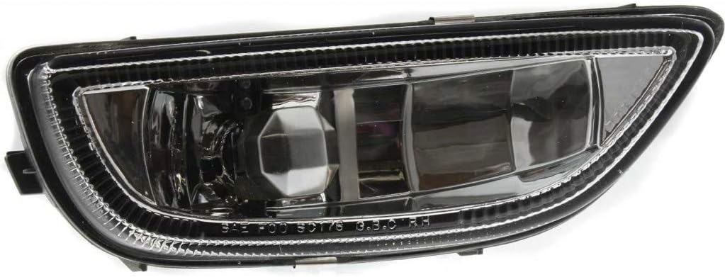 Fog Light Assembly Driver and Passenger Side with Bulbs W515