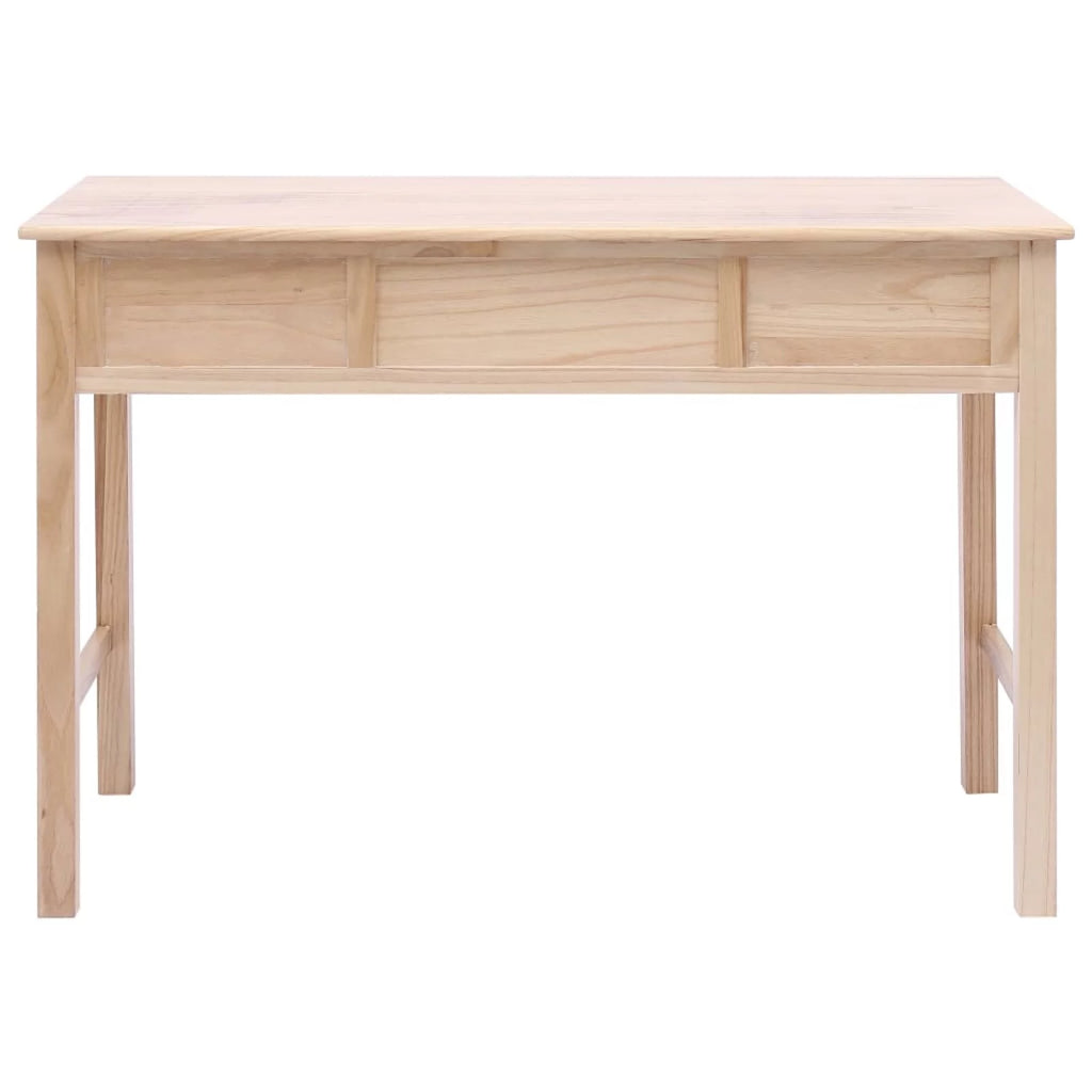 Writing Desk with 2 Storage Drawers Wood Study Table A66369