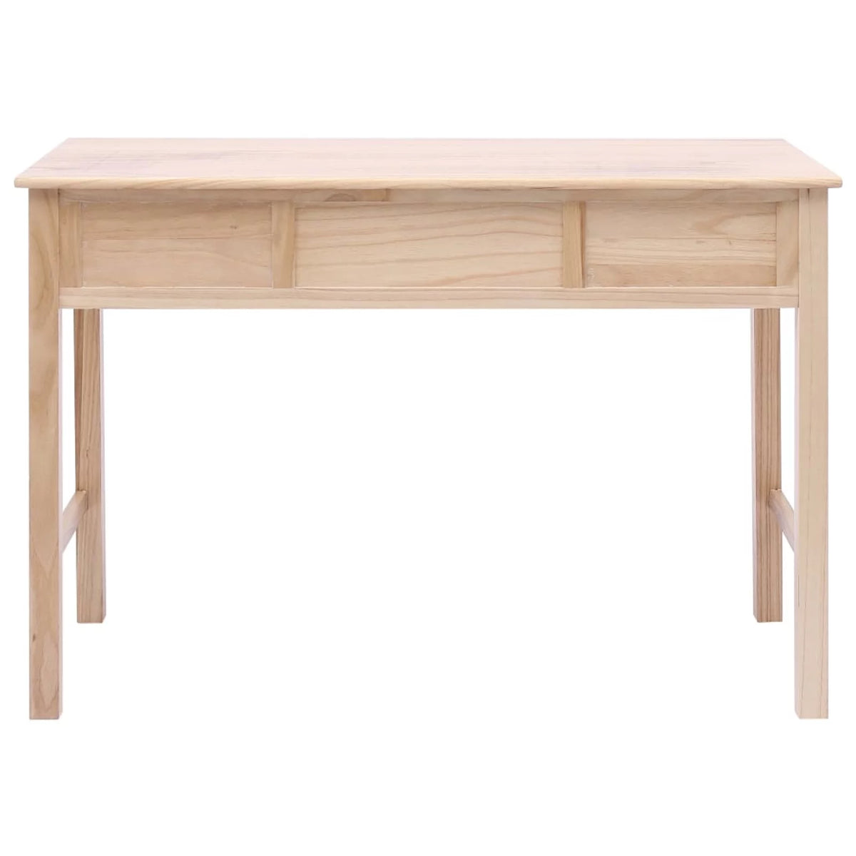 Writing Desk with 2 Storage Drawers Wood Study Table A66369