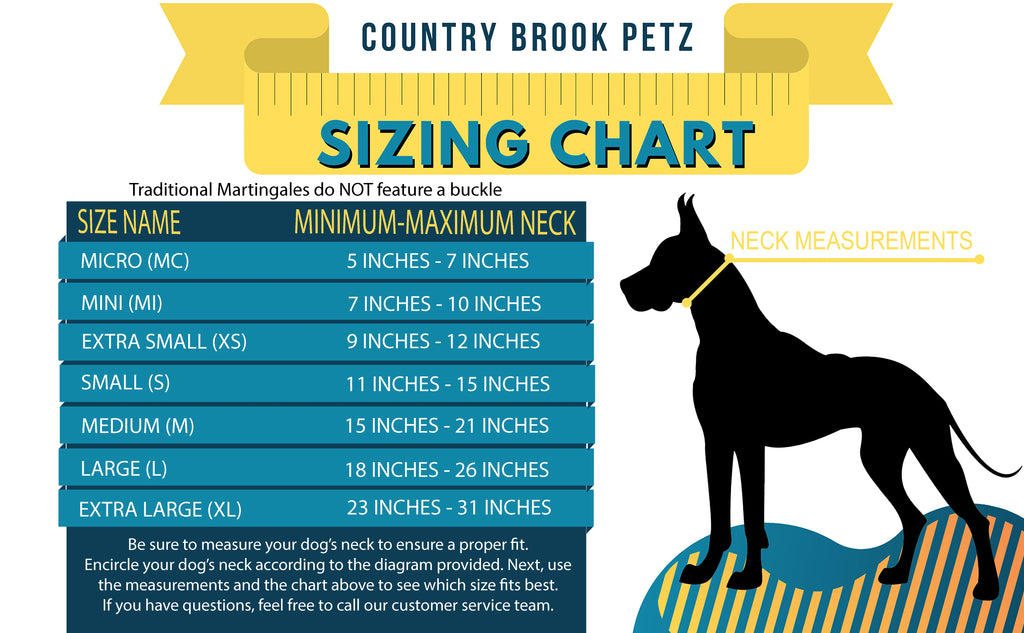 Large Martingale Dog Collar A674925