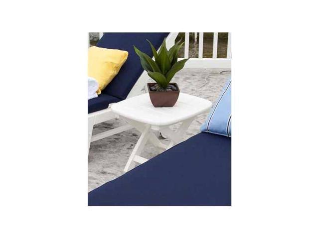White Nautical Side Table J76093