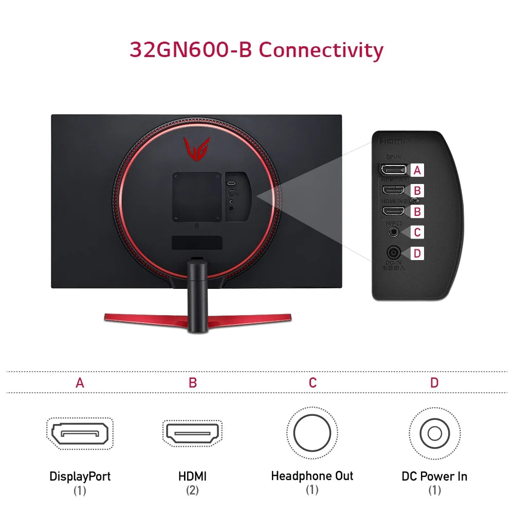 32 QHD 165Hz 1ms Gaming Monitor B697