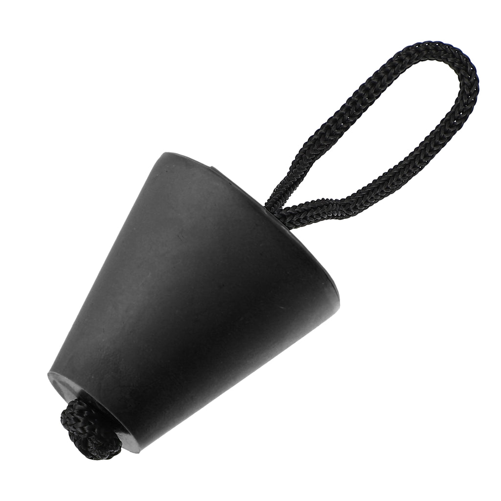 10pcs Black Kayak Scupper Plug with Lanyard E11444